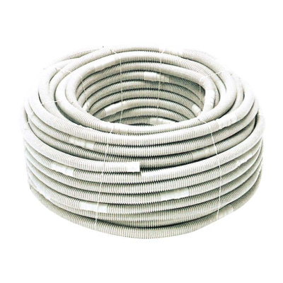 Tube PVC annelé Ø16mm x 50ml