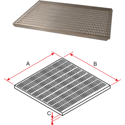 GRILLE DE REFOULEMENT - ALVICARB