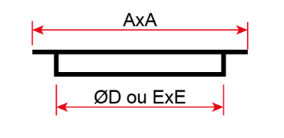 MANCHETTE SOUPLE TECTANGULAIRE ASPIRATION - ALVYRAL