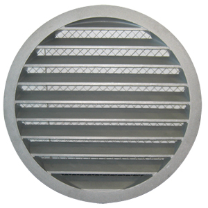 Grille + grillage en Aluminium Finition Gris