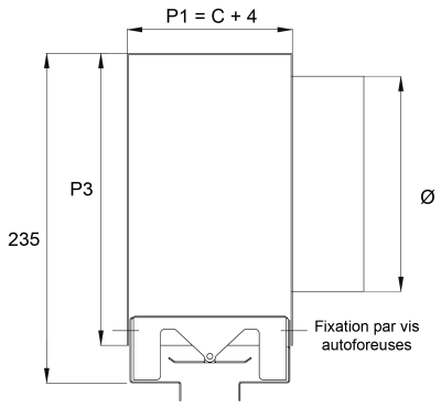 Plenum isolé pour diffuseur KDL