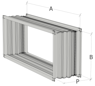 Manchette souple rectangulaire