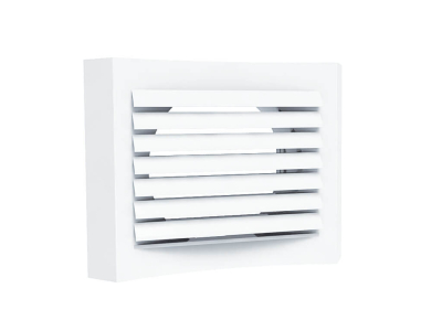 Bouche plafonnier en aluminium avec clips