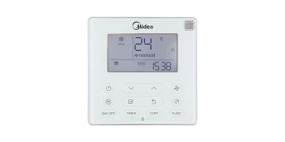 TÉLÉCOMMANDE FILAIRE INDIVIDUELLE KJR-120X/TFBG-E - MIDEA