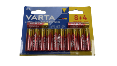 Pack de 12 Piles alcalines 1.5 v LR6 AA