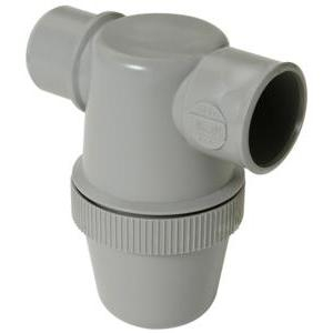 KLIMA  Siphon de parcour male femelle pvc 32 mm