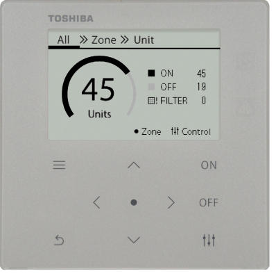 Commande centralisée simplifiée - TOSHIBA