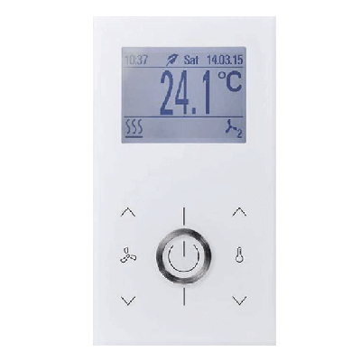Thermostat d'ambiance tactile JOY fancoil 3DI blanc
