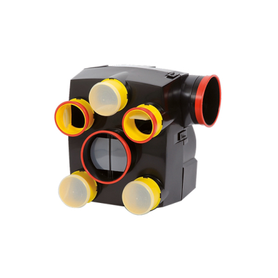 Kit Caisson VMC à sondes hygro + 3 bouches deco 