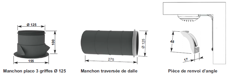 ALIZE AUTO HELIOS  Bouche d'extraction avec autorégulation du