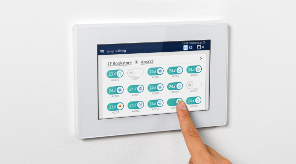 Commandes centralisée Touch Screen 256 avec Data Analyzer - TOSHIBA