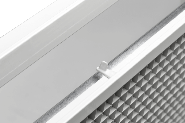 Grille a résille porte filtre